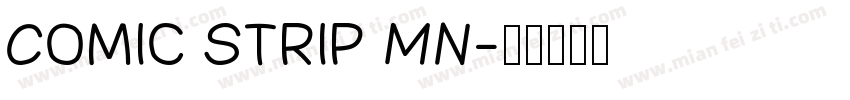 Comic Strip MN字体转换
